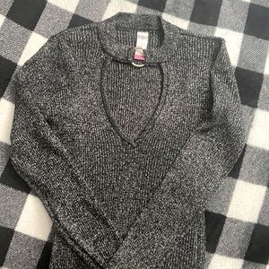 New black and sliver dress without tags 😍